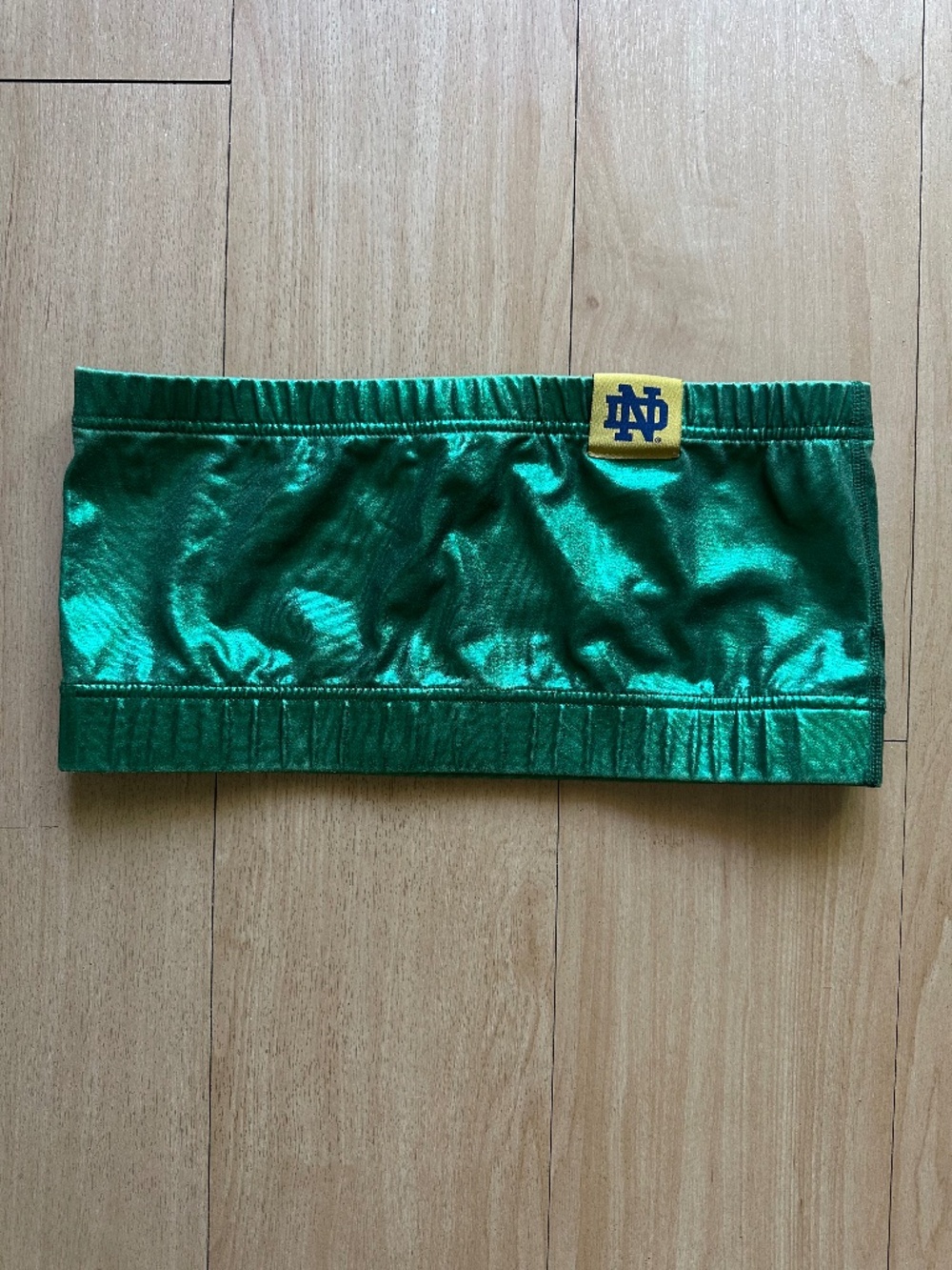 Notre Dame Fighting Irish Womens Bandeau Top by Zoozatz-M